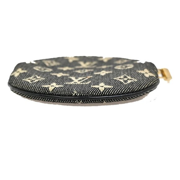 LOUIS VUITTON Porte Monnais Rond Coin Case Monogram Mini Black M92453 69EE970 - Picture 6 of 13